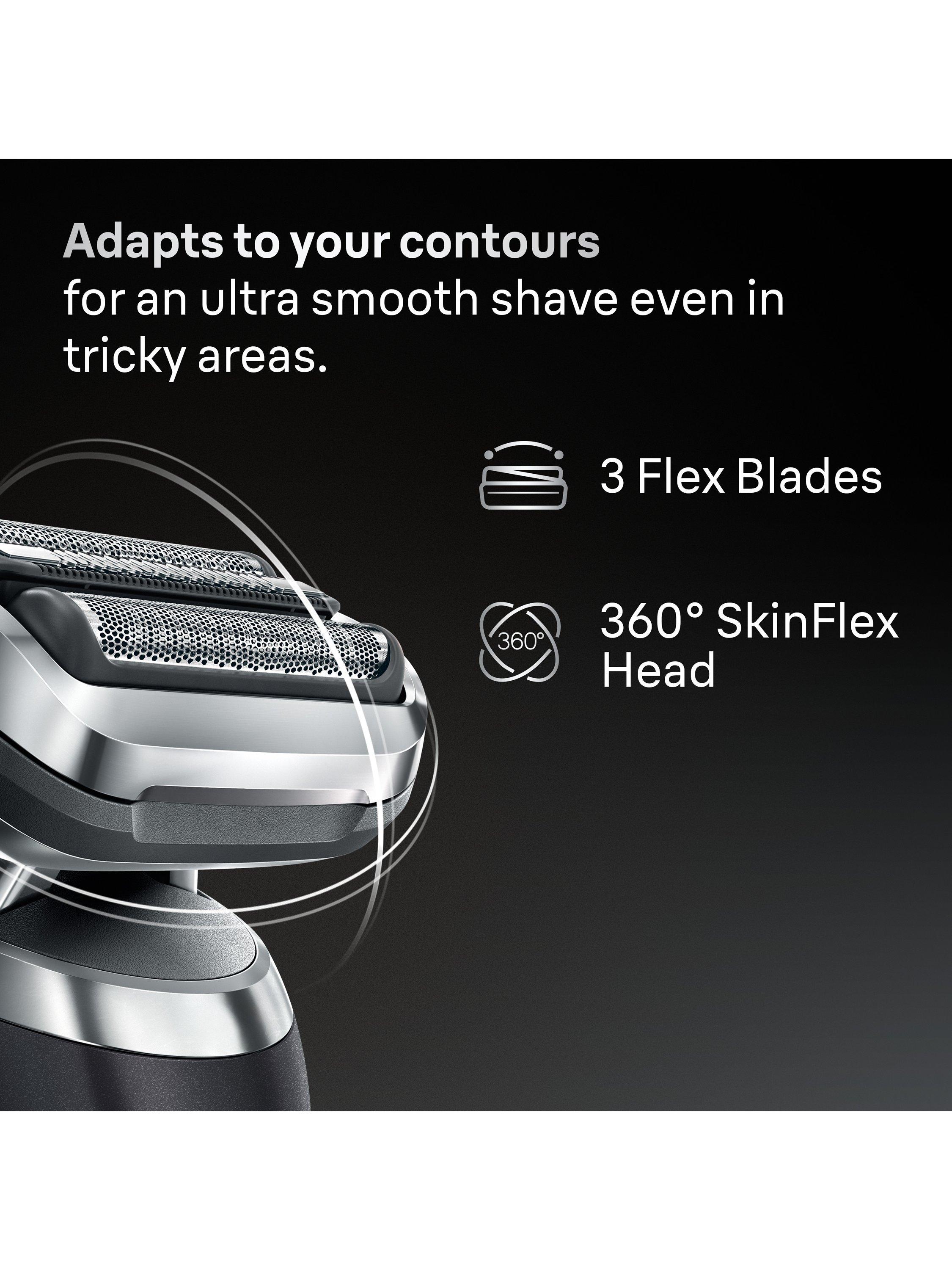 Product image 3 of 7, which shows Braun Series 7 Shaver Head Replacement, Black