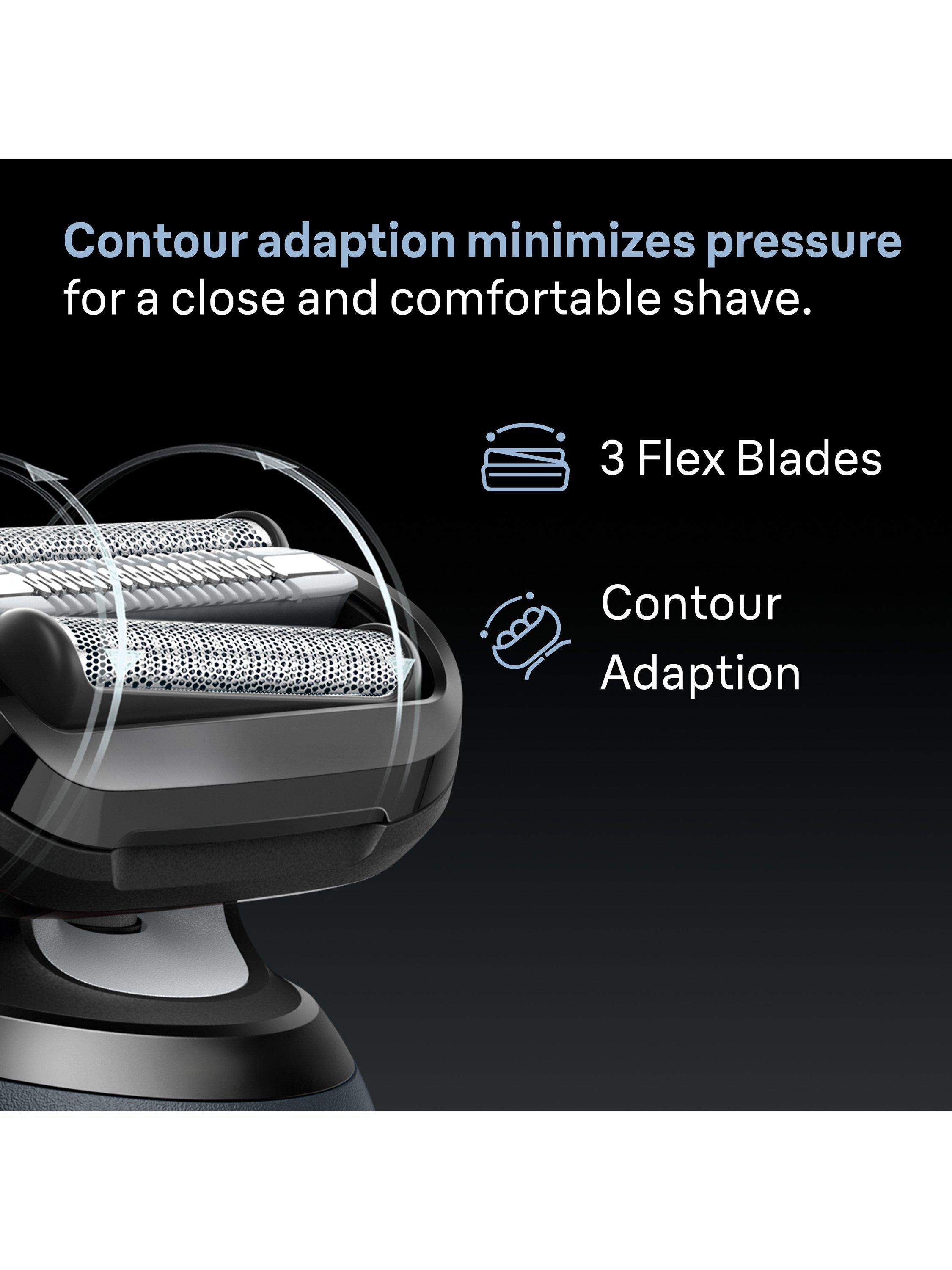 Product image 3 of 7, which shows Braun Series 6 Shaver Head Replacement, Black