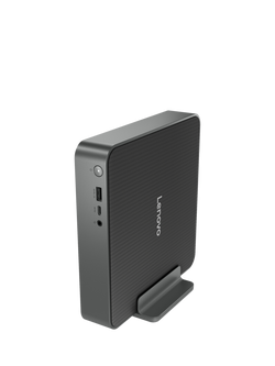 Lenovo IdeaCentre Mini x Desktop Computer, Qualcomm Snapdragon X Processor, 32GB RAM, 512GB SSD, Luna Grey, Luna Grey