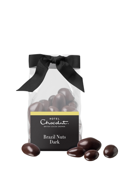 Hotel Chocolat Dark Chocolate Brazil Nuts, 135g - view 2, Multi Multi
