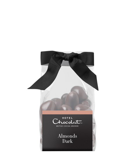 Hotel Chocolat Dark Chocolate Salted Caramelised Almonds, 125g, Multi Multi