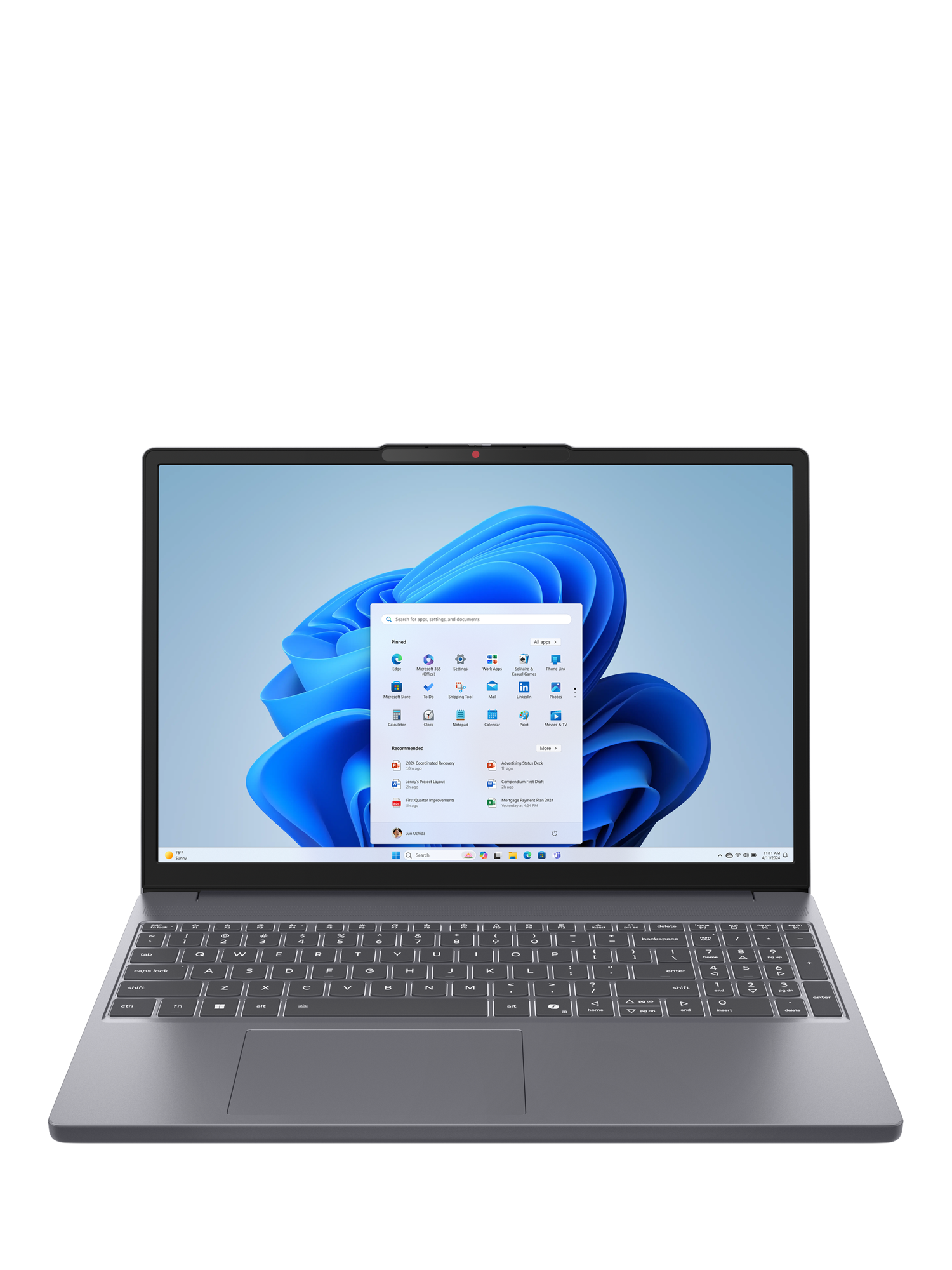 Lenovo IdeaPad Slim 3 Laptop, Intel Core 3 Processor, 8GB RAM