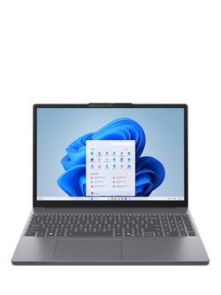 Lenovo IdeaPad Slim 3 Laptop, Intel Core 3 Processor, 8GB RAM, 256GB SSD, 15.3" WUXGA, Luna Grey, Luna Grey