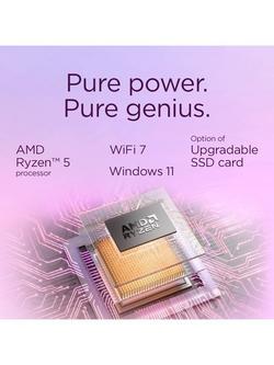 Lenovo IdeaPad Slim 3 Laptop, AMD Ryzen 5 Processor, 16GB RAM, 512GB SSD, 14" Full HD, Cosmic Blue - view 2, Cosmic Blue