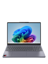 Lenovo IdeaPad Slim 3x Laptop, Qualcomm Snapdragon X Processor, 16GB RAM, 256GB SSD, 15.3" WUXGA, Luna Grey