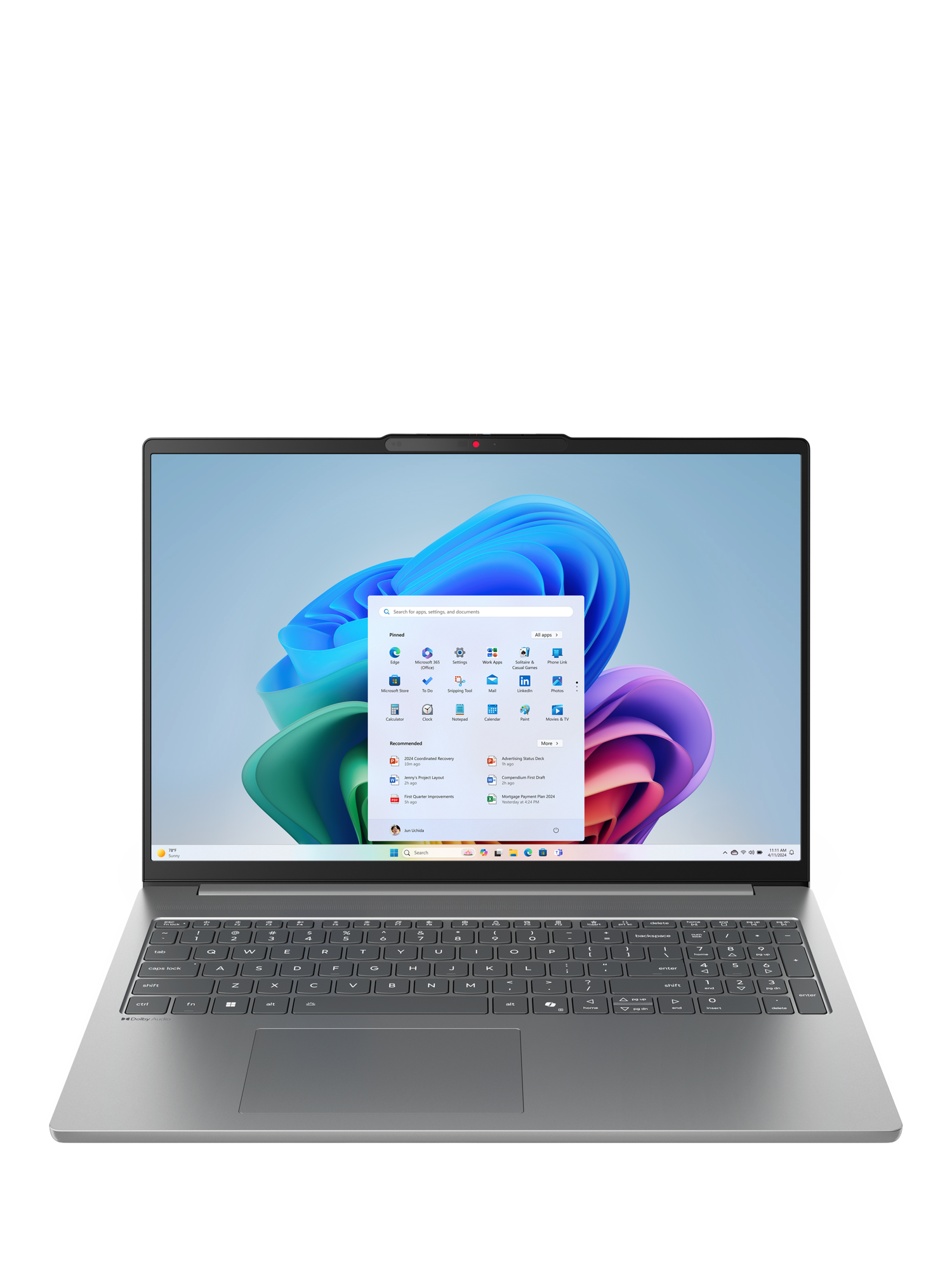 Lenovo IdeaPad Slim 5 Laptop, AMD Ryzen AI 7 Processor, 24GB RAM