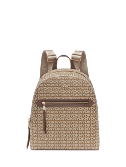 DKNY Bryant Ave Faux Leather Backpack, Chocolate, Chino/Chocolate