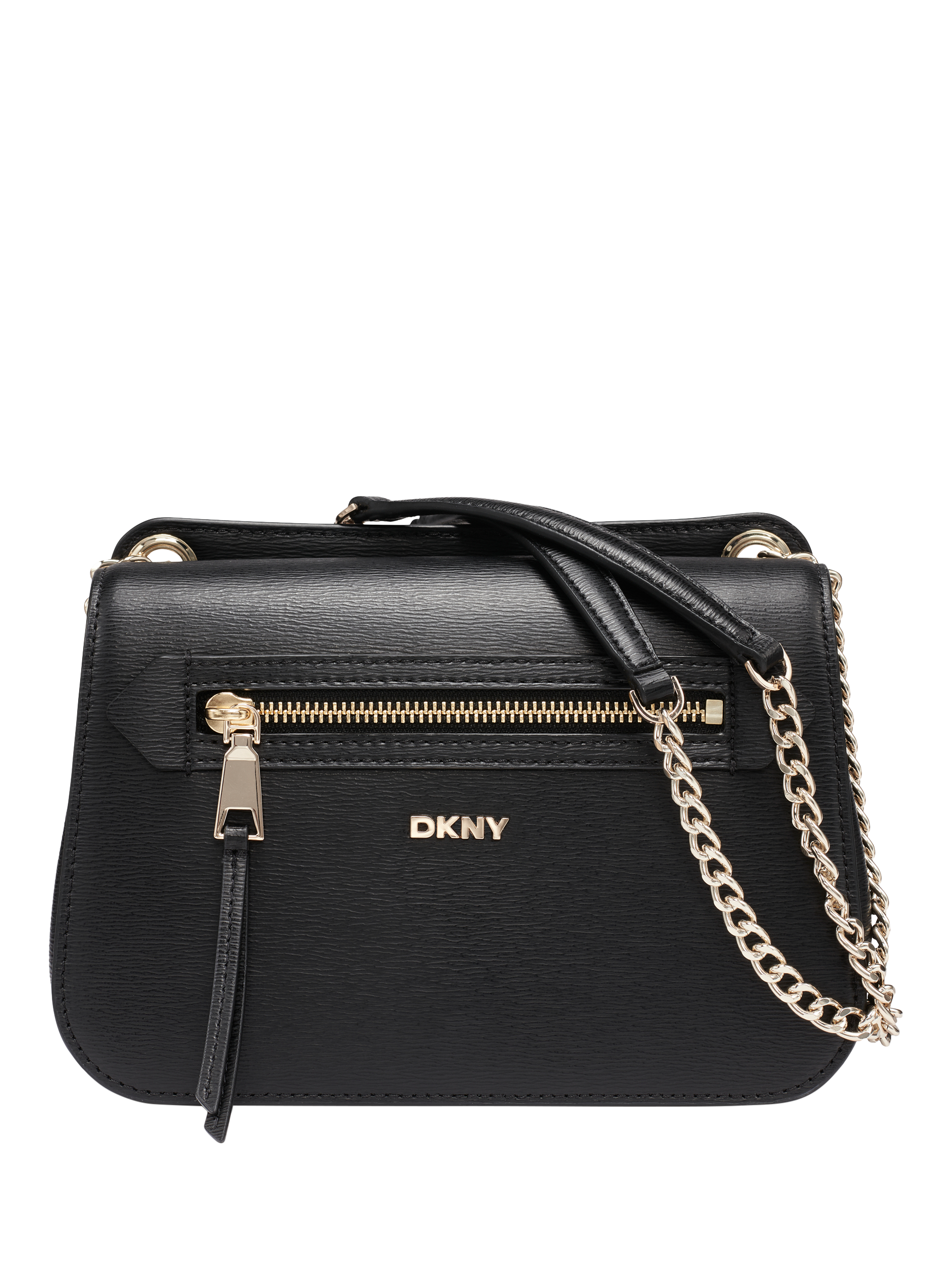 Product image 1 of 5, which shows DKNY Bryant Magnetic Closure Shoulder Bag, Black