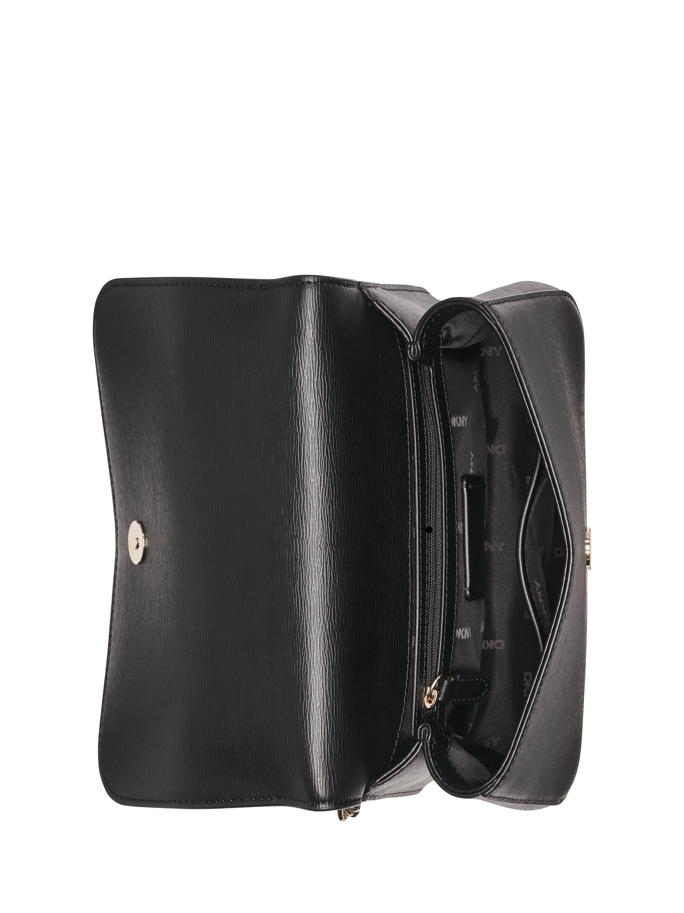 Product image 3 of 5, which shows DKNY Bryant Magnetic Closure Shoulder Bag, Black