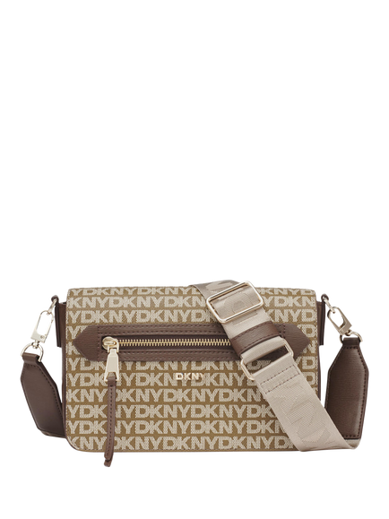 DKNY Bryant Avenue Crossbody Bag, Chino/Chocolate, Chino/Chocolate