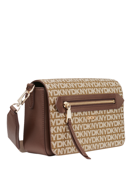 DKNY Bryant Avenue Crossbody Bag, Chino/Chocolate - view 2, Chino/Chocolate