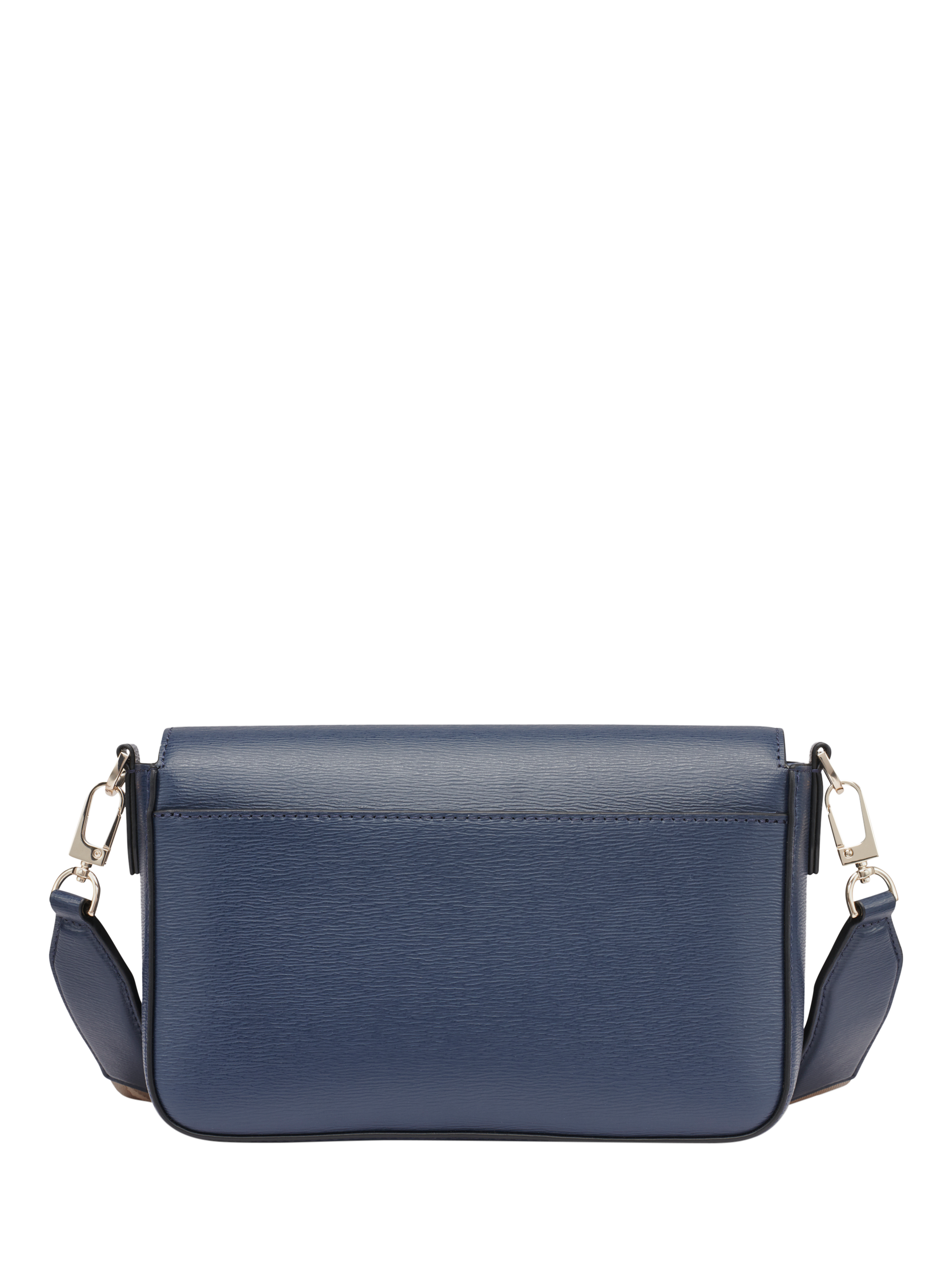 Product image 4 of 5, which shows DKNY Bryant Leather Crossbody Bag, Navy