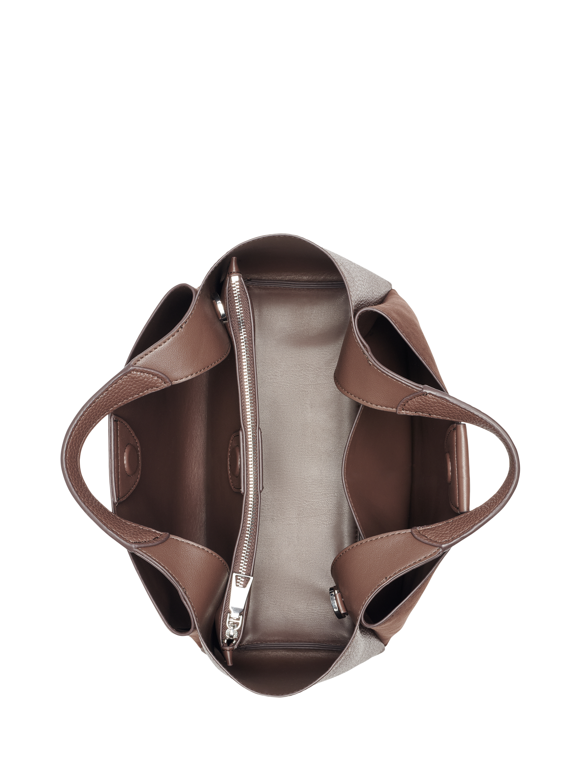 DKNY Willa Satchel Bag, Choc Brown