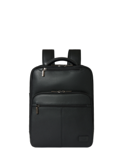 OSPREY LONDON Charlie Leather Backpack, Black