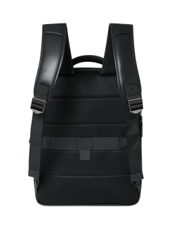 OSPREY LONDON Charlie Leather Backpack, Black - view 2, Black