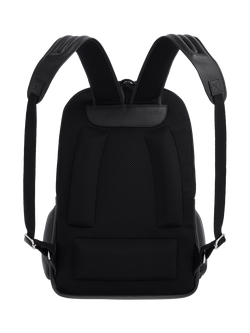 OSPREY LONDON Lockton Leather Backpack, Black - view 2, Black