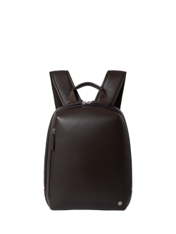 OSPREY LONDON Venture Leather Backpack, Chocolate