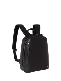 OSPREY LONDON Venture Leather Backpack - view 2, Black