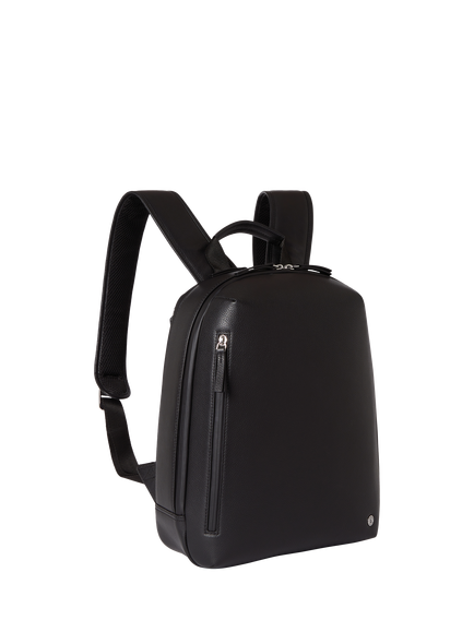 OSPREY LONDON Venture Leather Backpack - view 2, Black