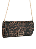 Carvela Jessica Animal Print Clutch Bag, Multi