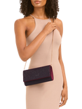 Carvela Spiral Clutch Bag, Red