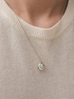 Astley Clarke Sapphire Locket - view 2, Silver