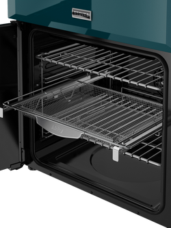 Stoves Richmond Deluxe 60cm Dual Fuel Range Cooker with Gas Hob - view 2, Deep Marine