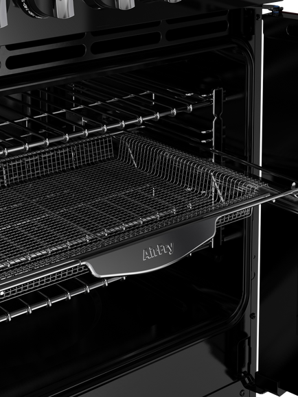 Stoves Richmond Deluxe 100cm Dual Fuel Range Cooker with Gas Hob - view 2, Ice White