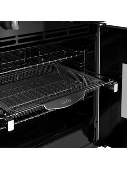 Stoves Richmond Deluxe 100cm Electric Range Cooker with Induction Hob - view 2, Garnet Red