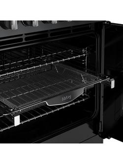 Stoves Richmond Deluxe 110cm Dual Fuel Range Cooker with Gas Hob - view 2, Anthracite Grey