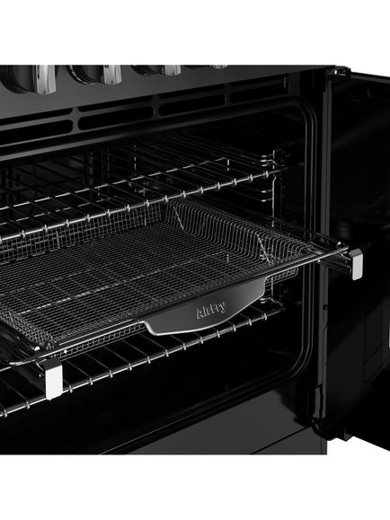 Stoves Richmond Deluxe 110cm Dual Fuel Range Cooker with Gas Hob - view 2, Anthracite Grey