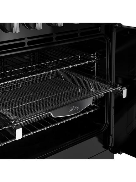 Stoves Richmond Deluxe 110cm Dual Fuel Range Cooker with Gas Hob - view 2, Ice White