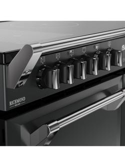 Stoves Richmond Deluxe 110cm Electric Range Cooker with Induction Hob - view 2, Anthracite Grey