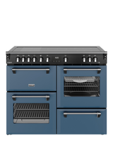 Stoves Richmond Deluxe 110cm Electric Range Cooker with Induction Hob, Twilight Blue