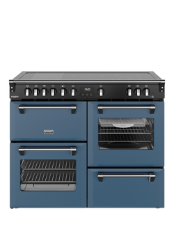 Stoves Richmond Deluxe 110cm Electric Range Cooker with Induction Hob, Twilight Blue