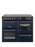 Stoves Richmond Deluxe 110cm Electric Range Cooker with Induction Hob, Midnight Blue