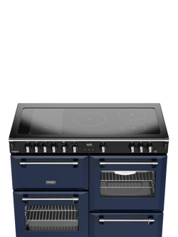 Stoves Richmond Deluxe 110cm Electric Range Cooker with Induction Hob - view 2, Midnight Blue