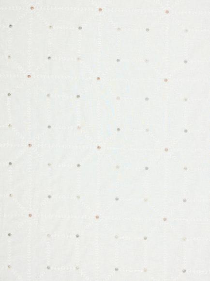 Osborne & Little Neva Furnishing Fabric, Ivory, Ivory