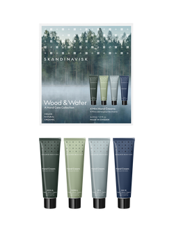 SKANDINAVISK Wood & Water Hand Creams, Set of 4, Multi