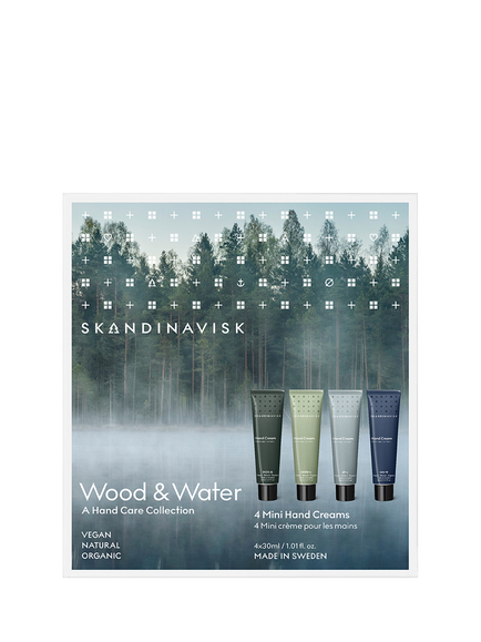 SKANDINAVISK Wood & Water Hand Creams, Set of 4 - view 2, Multi