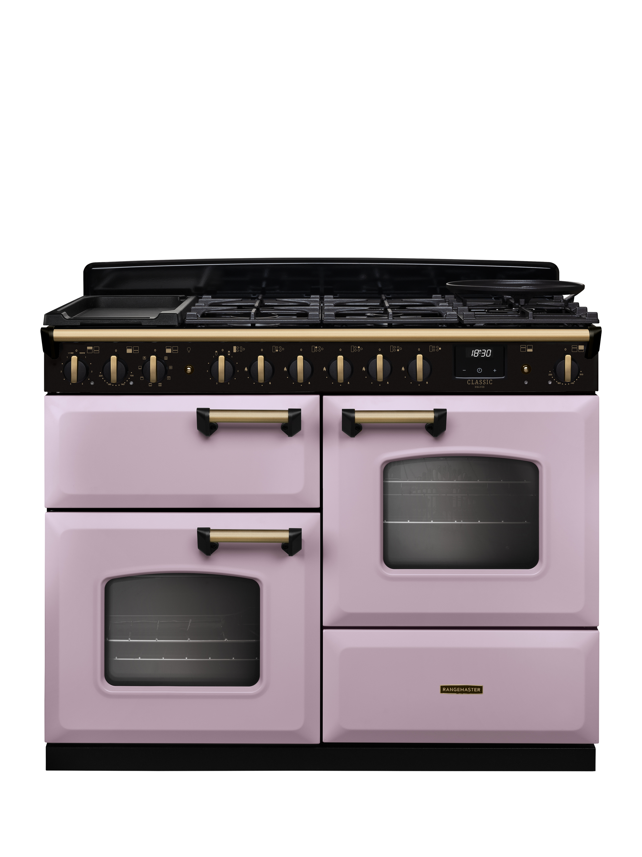 Rangemaster Classic Deluxe CLDLO110DFPHTH/AB1 110cm Dual Fuel Range ...