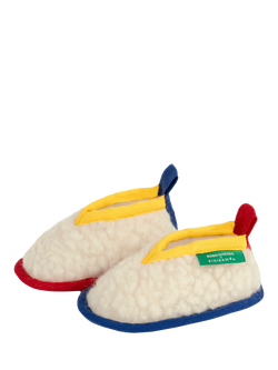 BINIBAMBA Bobo Choses Binibooties Merino Wool Booties, Milk, Milk