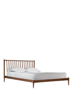 Swoon Cartwright Bed Frame, King Size, Dark Brown, Dark Brown