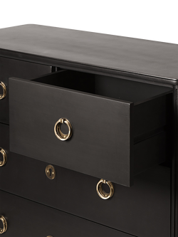 Swoon Reyna 5 Drawer Chest, Charcoal - view 2, Charcoal