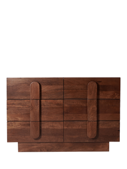 Swoon Rolo 6 Drawer Chest, Light Brown, Light Brown