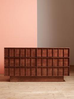 Swoon Sandon 6 Drawer Chest, Dark Brown - view 2, Dark Brown