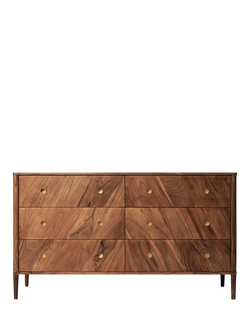 Swoon Shale 6 Drawer Chest, Acacia, Acacia