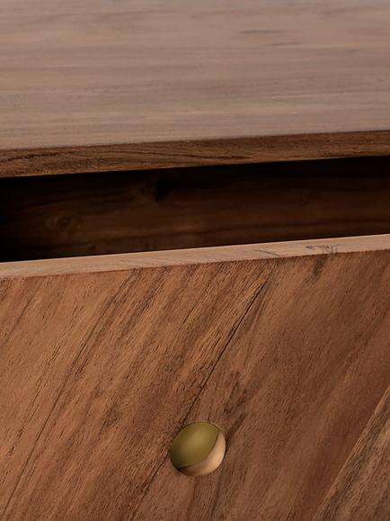 Swoon Shale 6 Drawer Chest, Acacia - view 2, Acacia