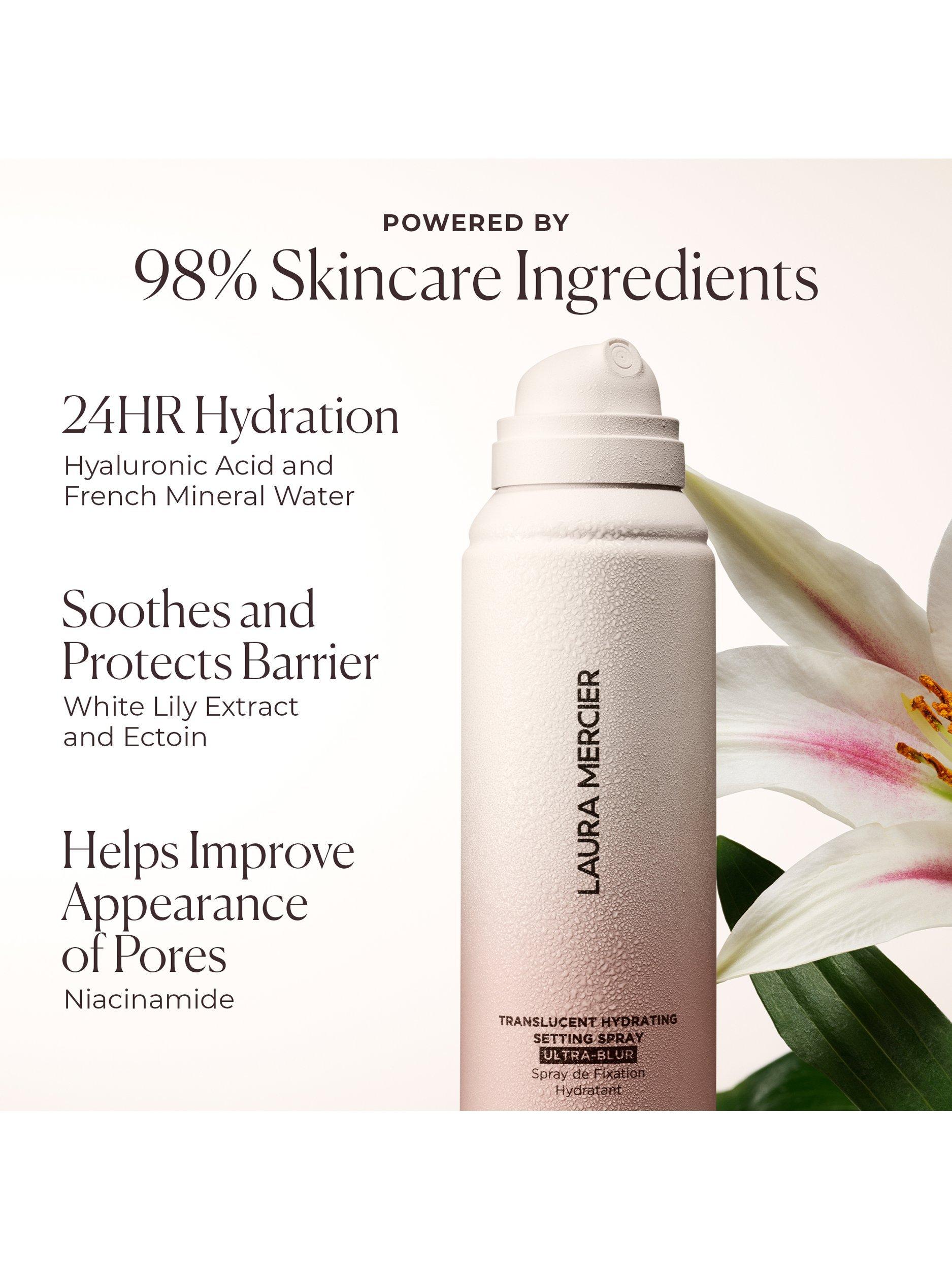 Product image 6 of 7, which shows Laura Mercier Translucent Hydrating Setting Spray Ultra-Blur, 100ml