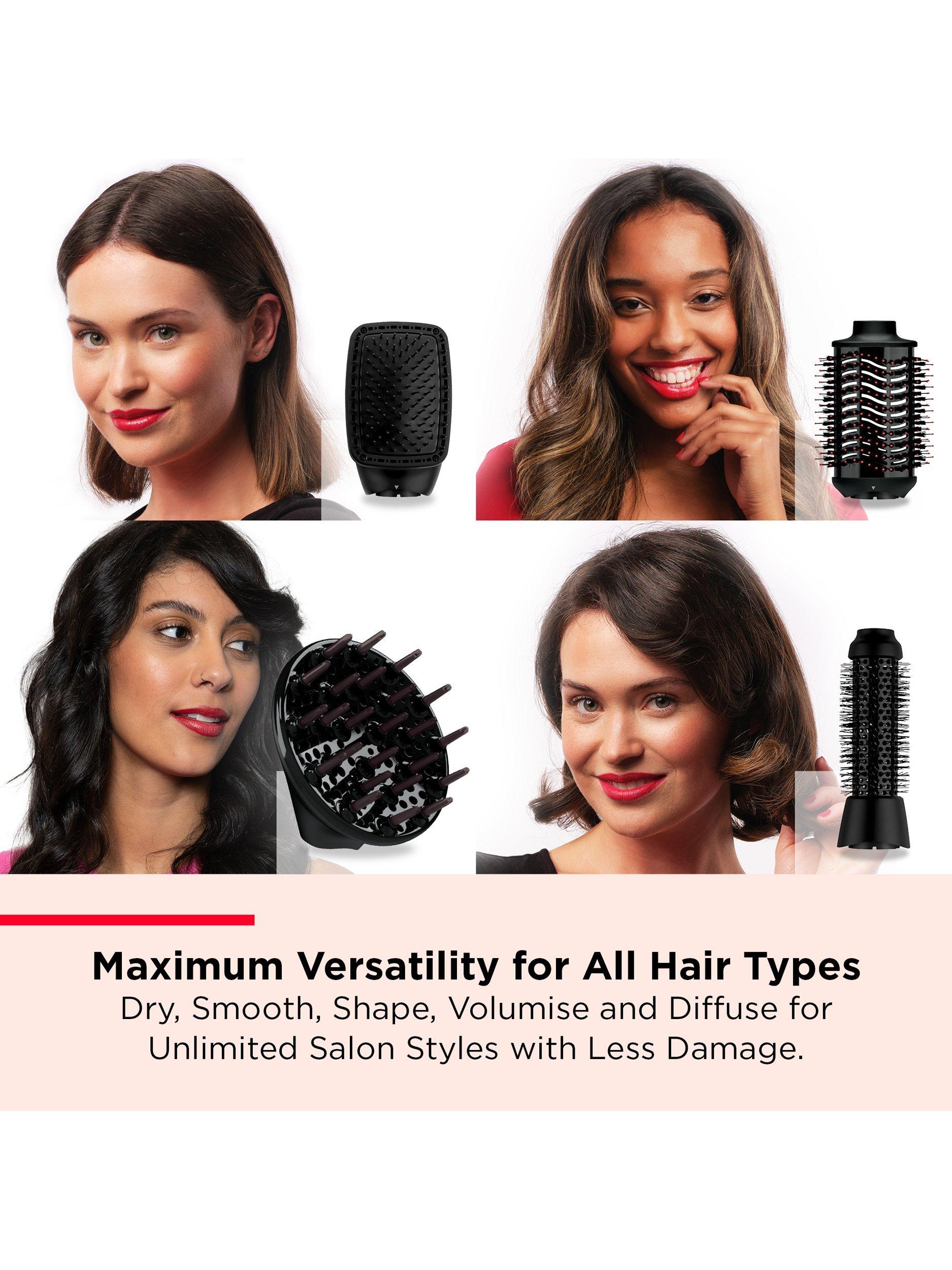 Product image 2 of 8, which shows Revlon One-Step™ Blow-Dry Multi 4-in-1 Air Styler, Black